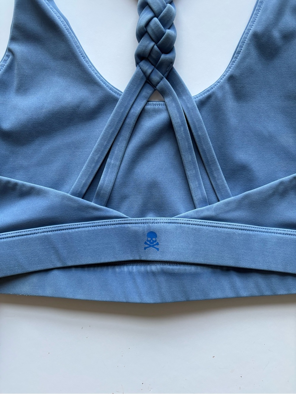 NWT SoulCycle Samara Braided Bra in Cobalt Blue size M - Picture 5 of 10